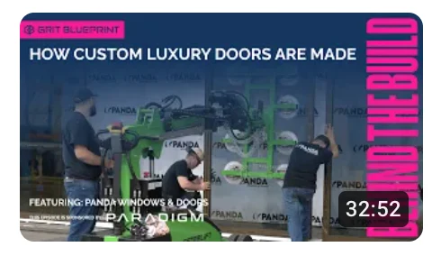 Behind The Build feature with Panda Windows and Doors