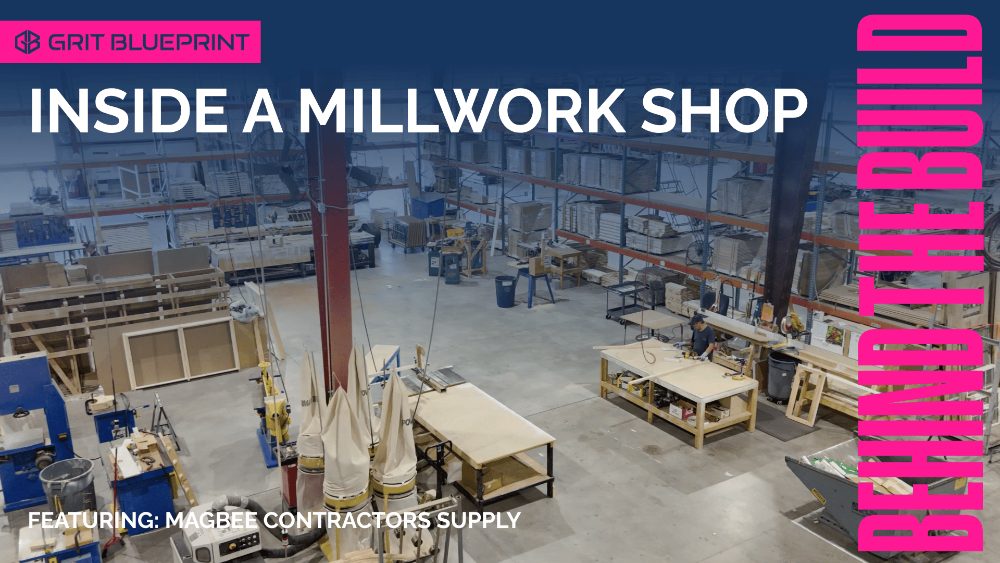 Inside A Millwork Shop, Magbee Contractors Supply, Behind The Build