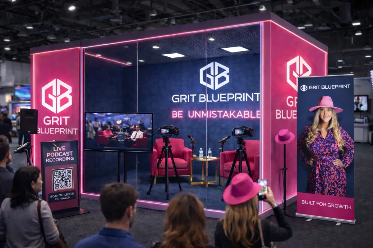 On-site recording at an industry trade show