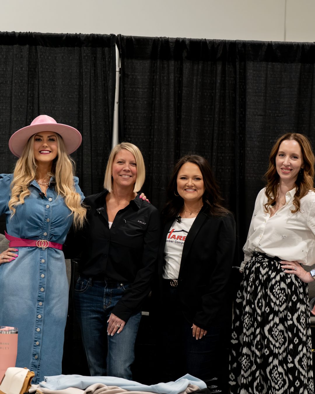 Stefanie Couch on a Do it Best marketing panel with Sharona Eiserer, Ashley Guest, and Kerry Hasselbach