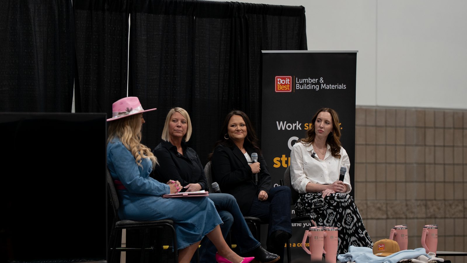 Stefanie Couch on a Do it Best panel at the market