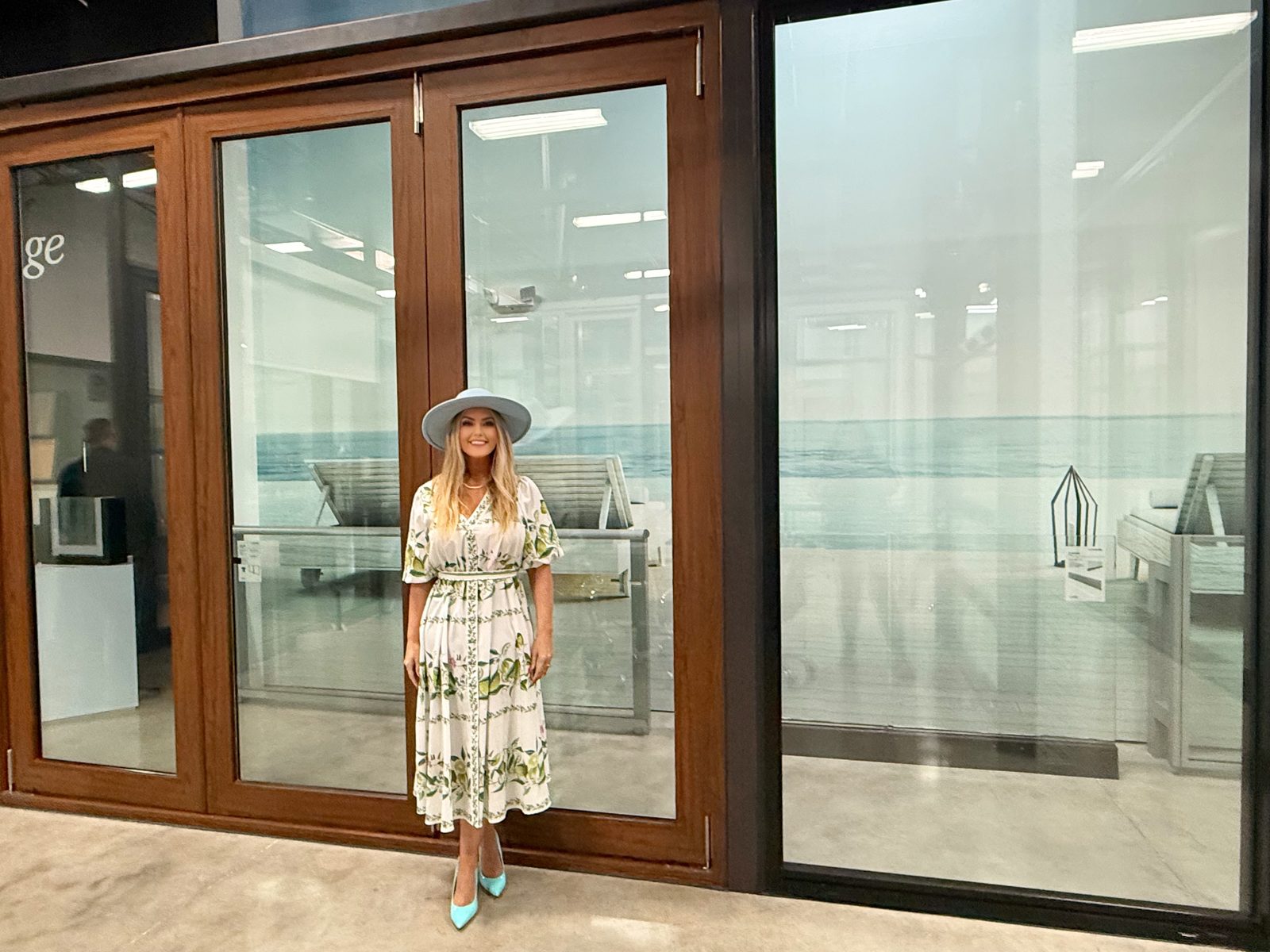 Stefanie Couch touring window and door displays