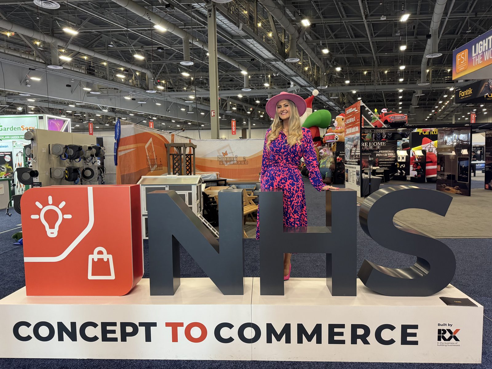 Stefanie Couch at the NHS Concept to Commerce letters