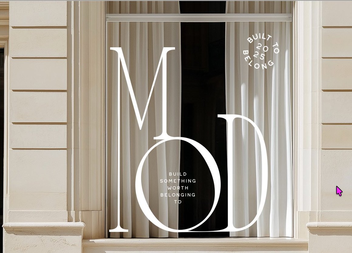 MOD by Lew Oliver brand identity