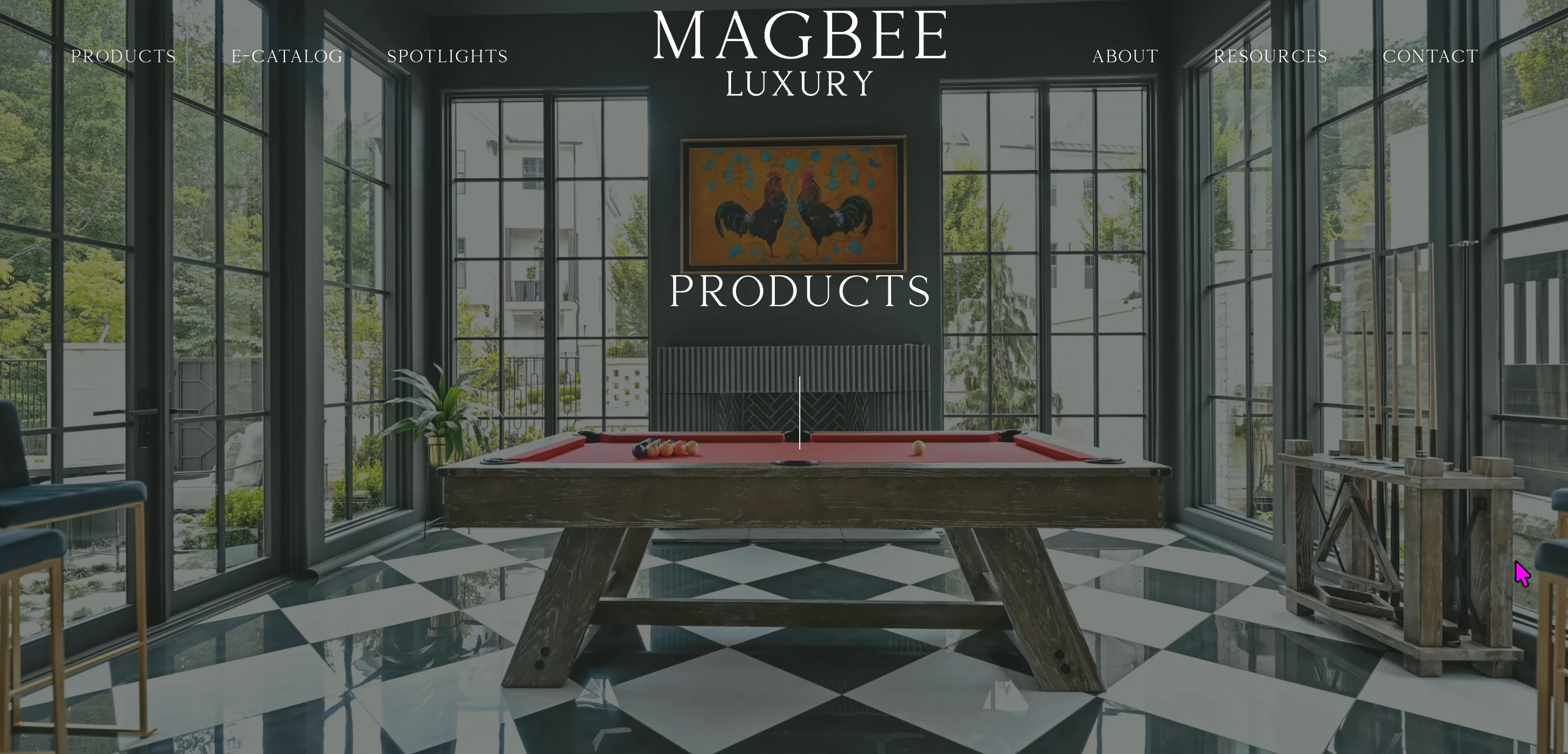 Magbee Luxury website and brand built by Grit Blueprint