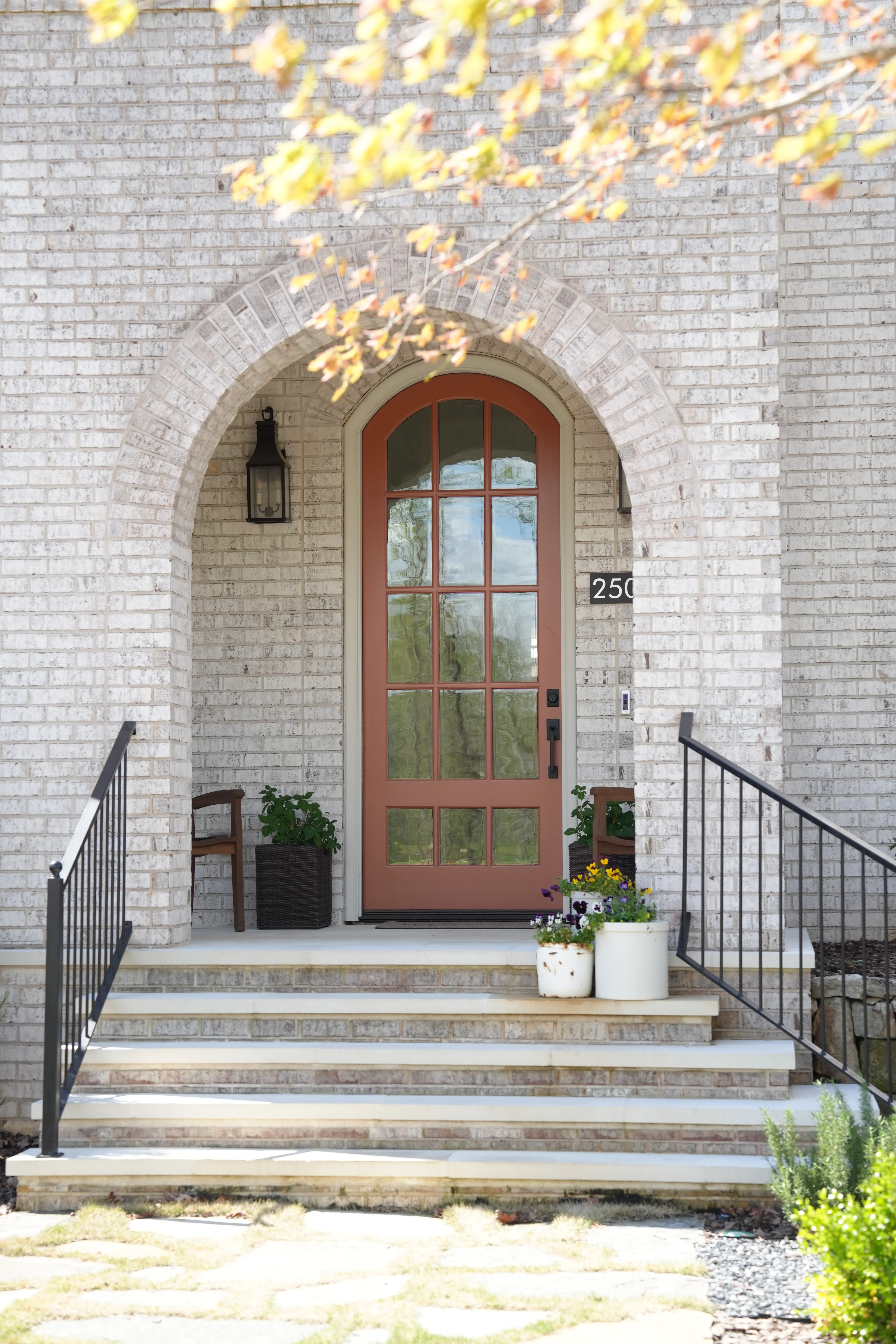 Arched brick entry at Trilith, photographed by Grit Blueprint