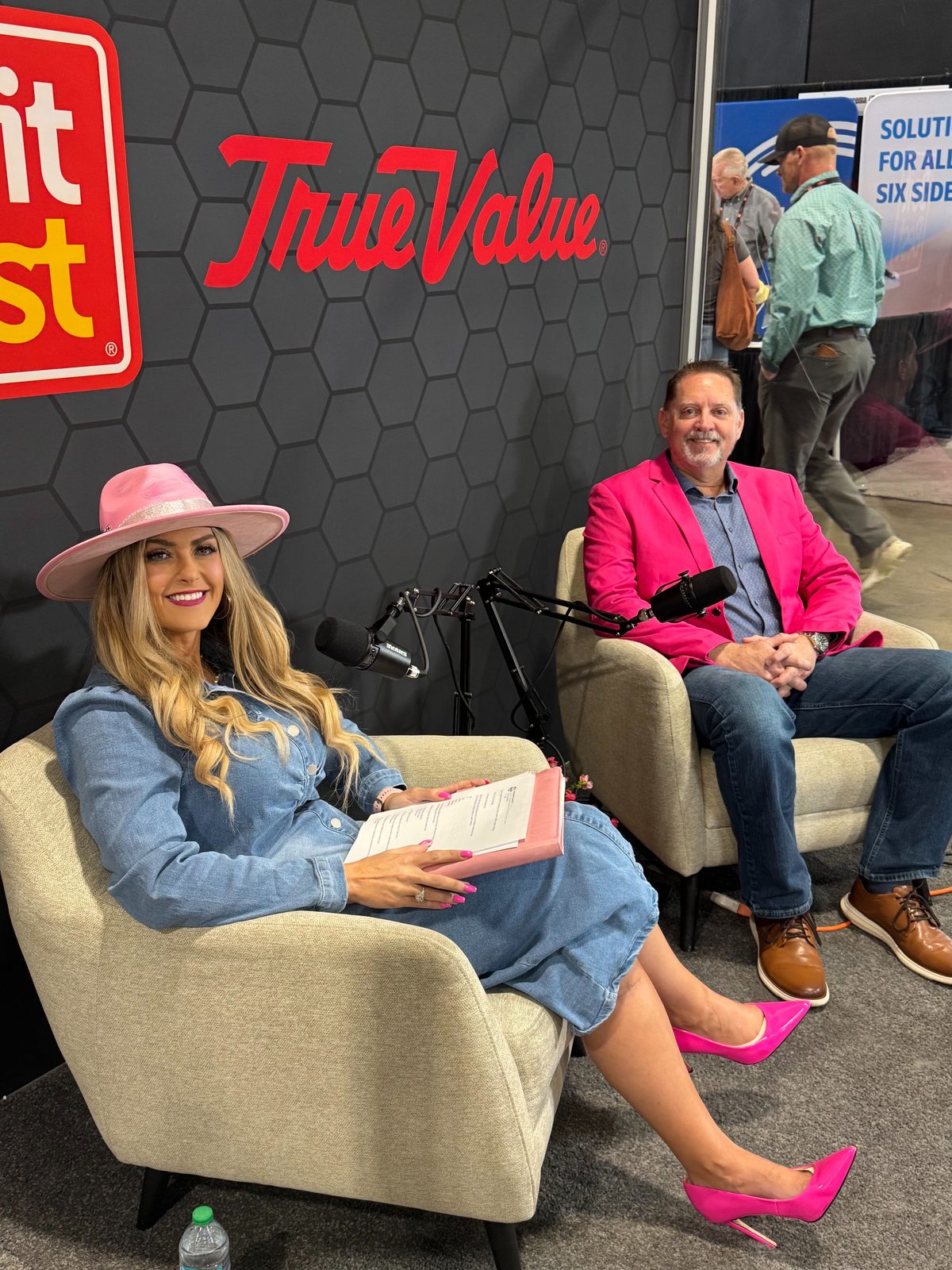 Sponsored podcast recording with Do it Best