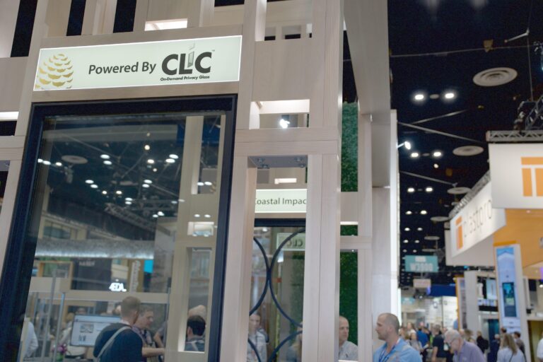 A window display labeled Powered by CLiC